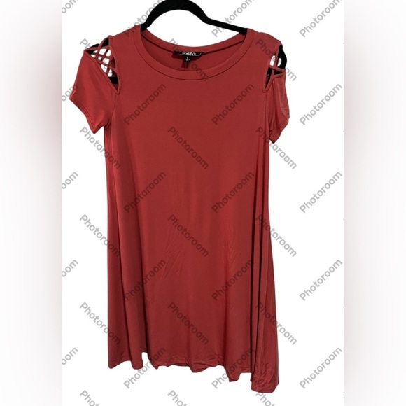 Lulus Crisscross Sleeves Dress Sz Small - Picture 1 of 9
